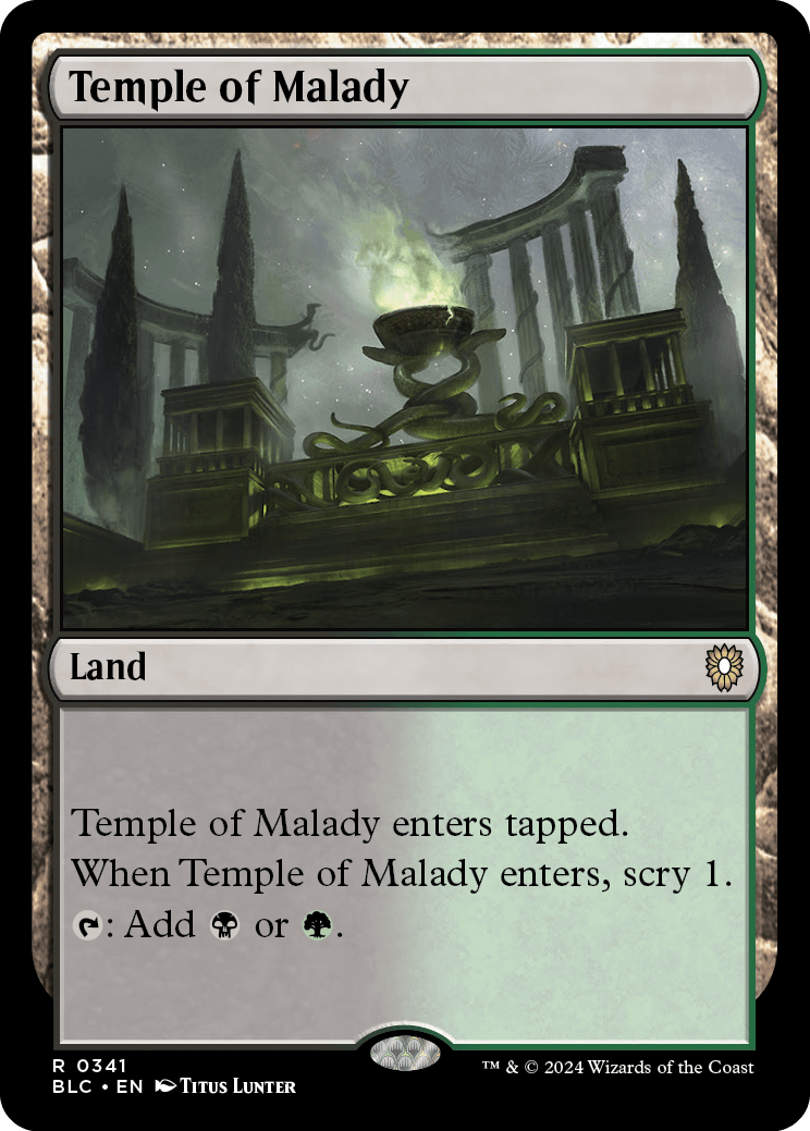 《疾病の神殿/Temple of Malady》 [BLC]