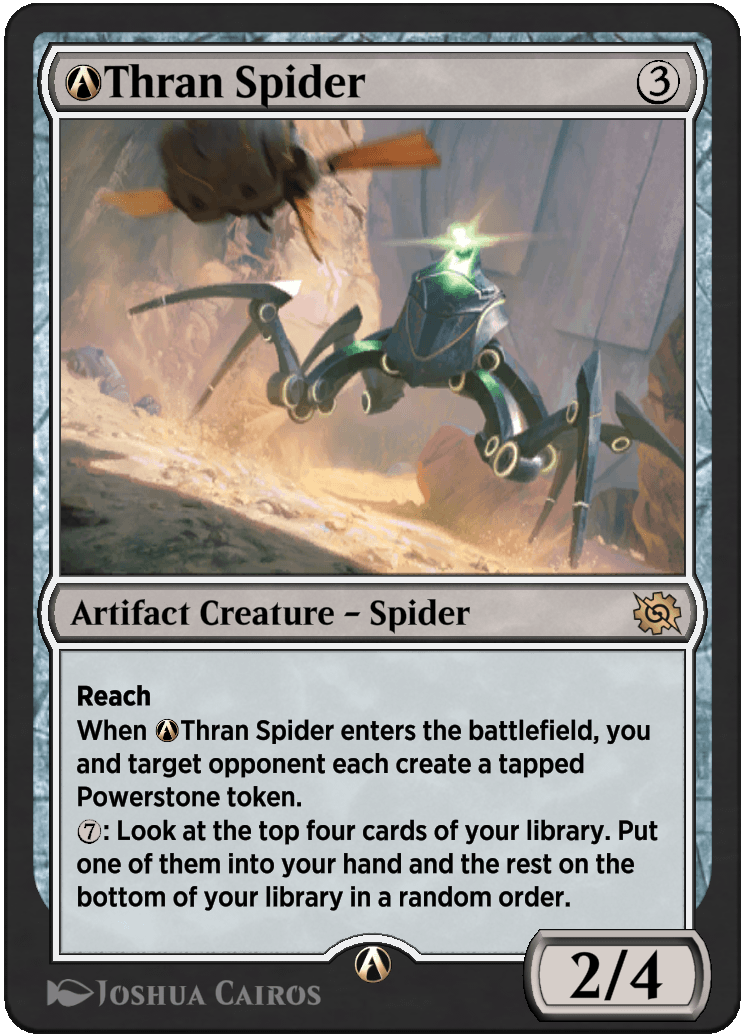 Thran Spider rebalanced Alchemy card