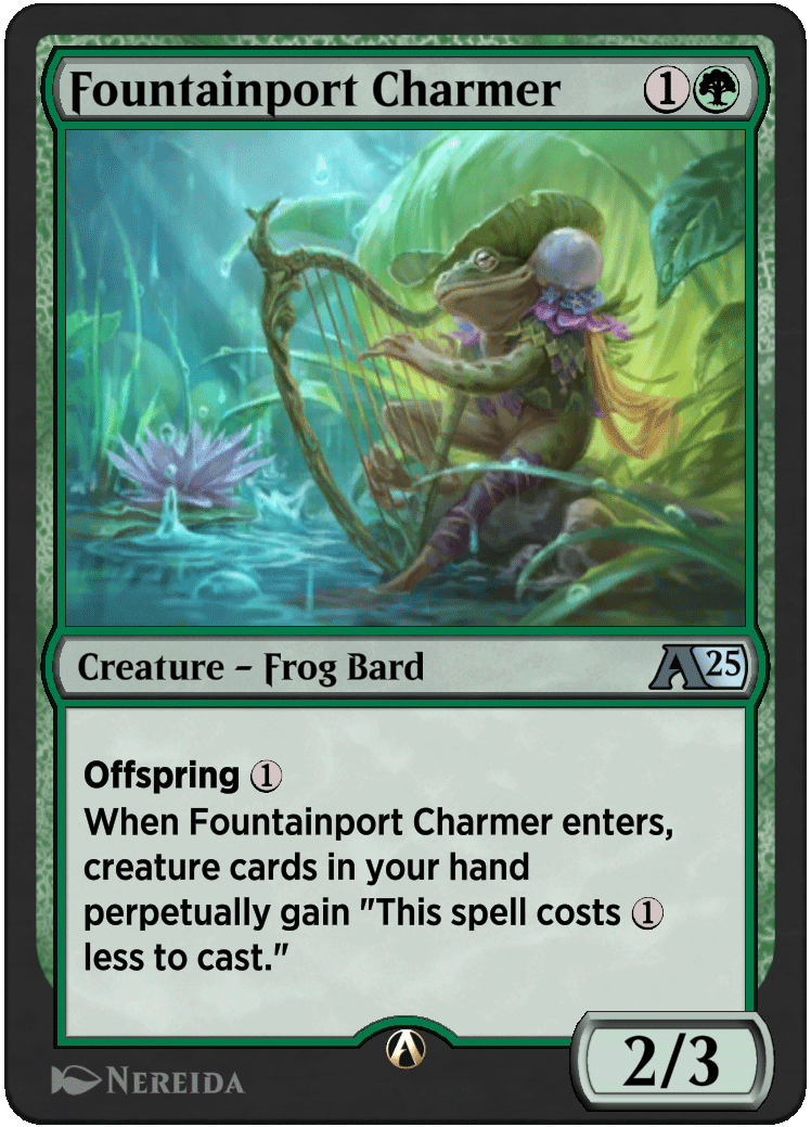 Fountainport Charmer rebalanced Alchemy card