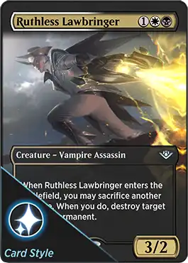 Beastbond Outcaster card style