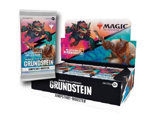 Magic: The Gathering Grundstein Jumpstart-Booster-Display