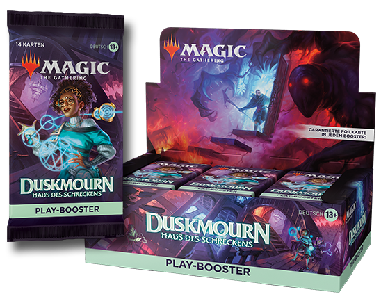 Duskmourn: Haus des Schreckens Play-Booster-Display