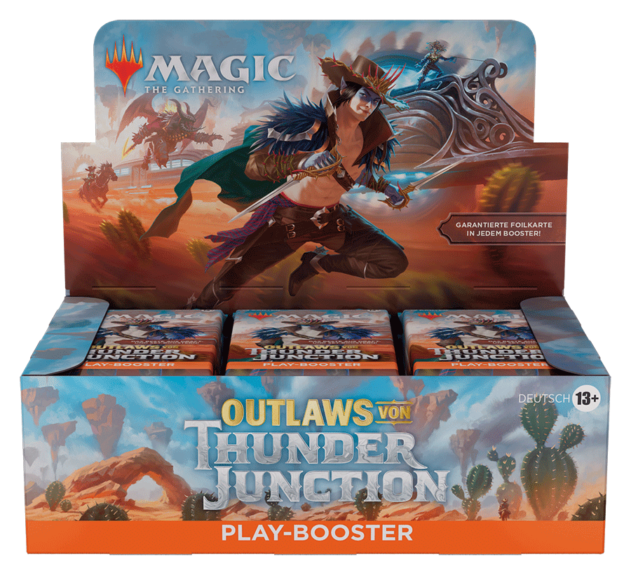 Outlaws von Thunder Junction Play-Booster-Display