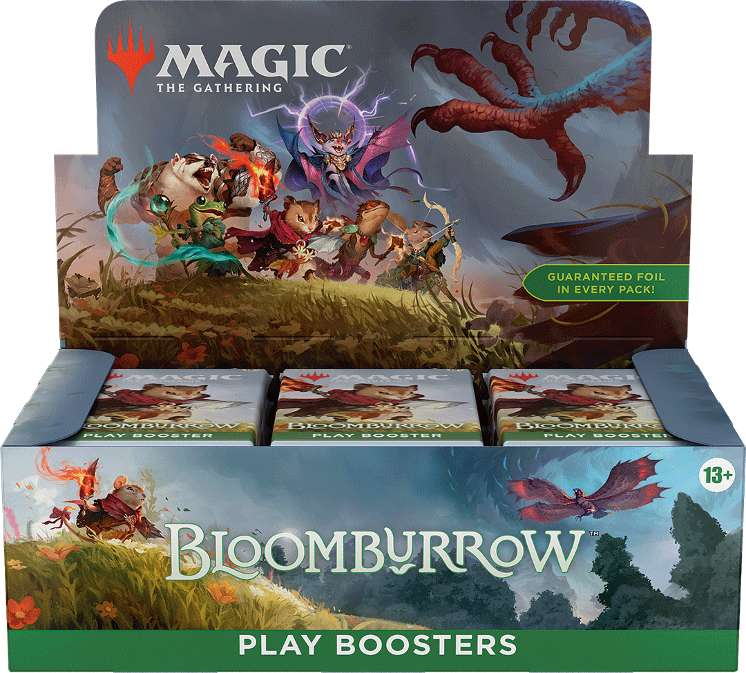 Bloomburrow Play Booster display