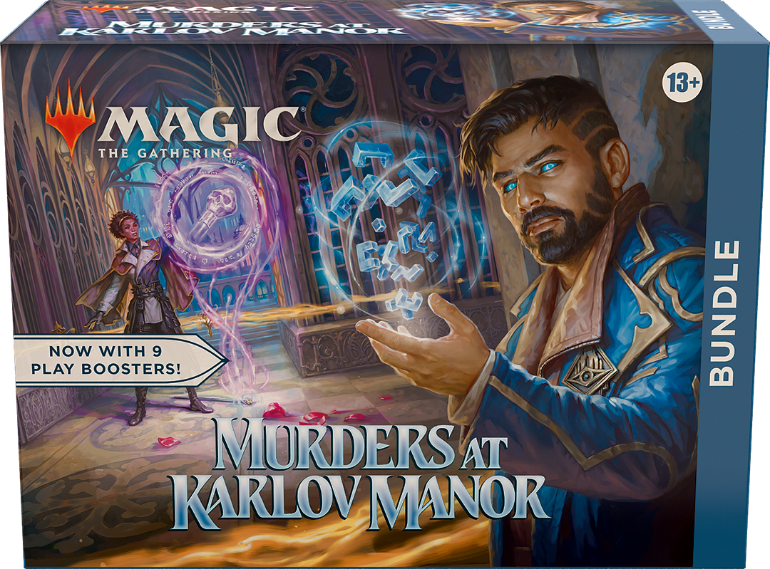 Magic The Gathering: Box Delitti al Maniero Karlov - Play Booster Box  Murders at Karlov Manor Play Booster Box