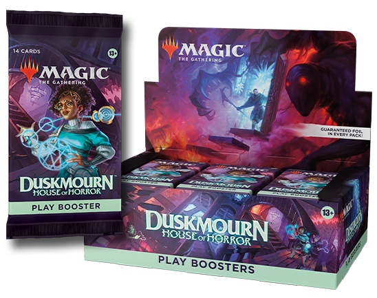 Duskmourn: House of Horror Play Booster display