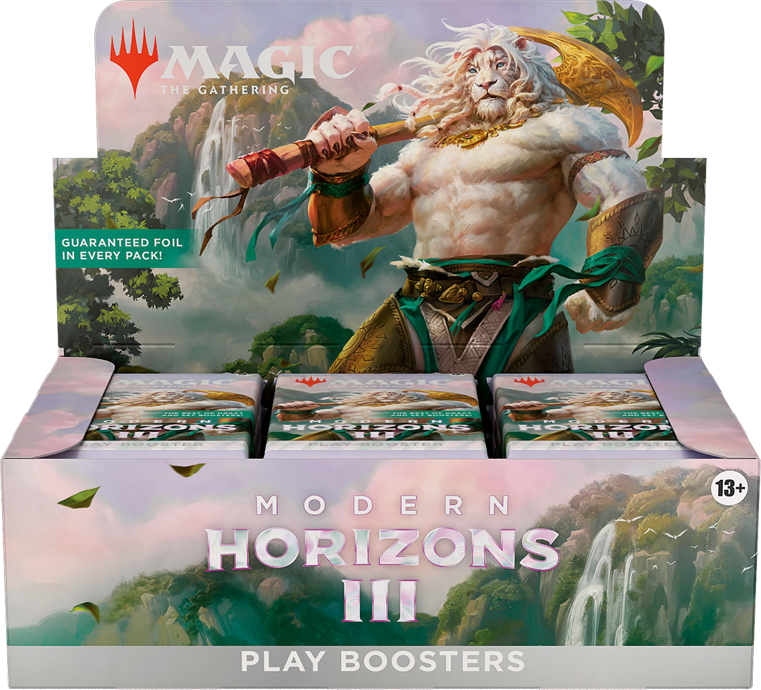 Modern Horizons 3 Play Booster Display