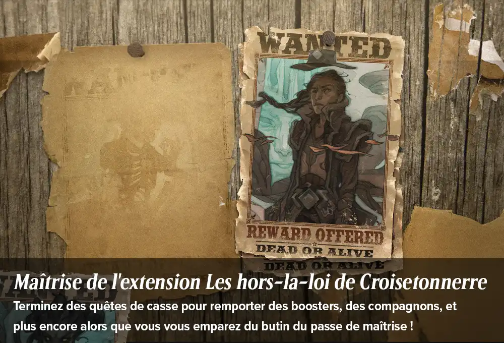Un panneau d'affichage de Croisetonnerre sur lequel sont placardés des avis de recherche