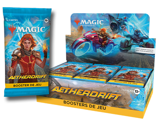 Boîte de boosters de jeu Aetherdrift