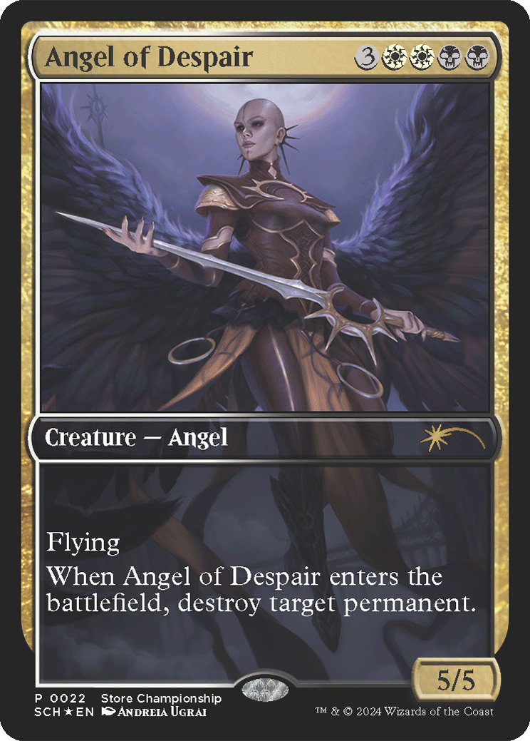Angel of Despair Store Championship promo
