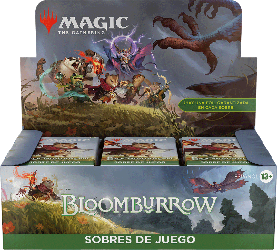 Caja de sobres de juego de Bloomburrow