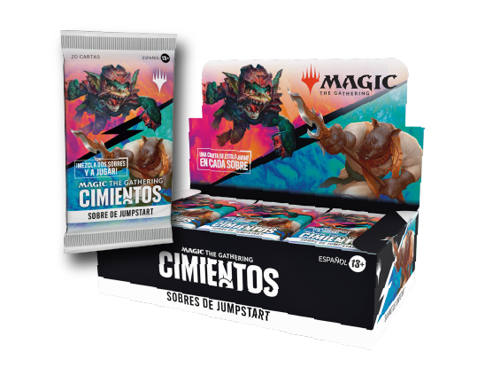 Caja de sobres de Magic: The Gathering - Cimientos Jumpstart