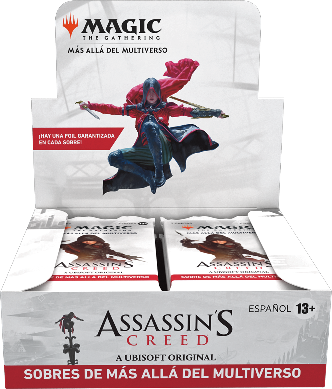 Caja de sobres de Más allá del Multiverso de Magic: The Gathering — Assassin's Creed®