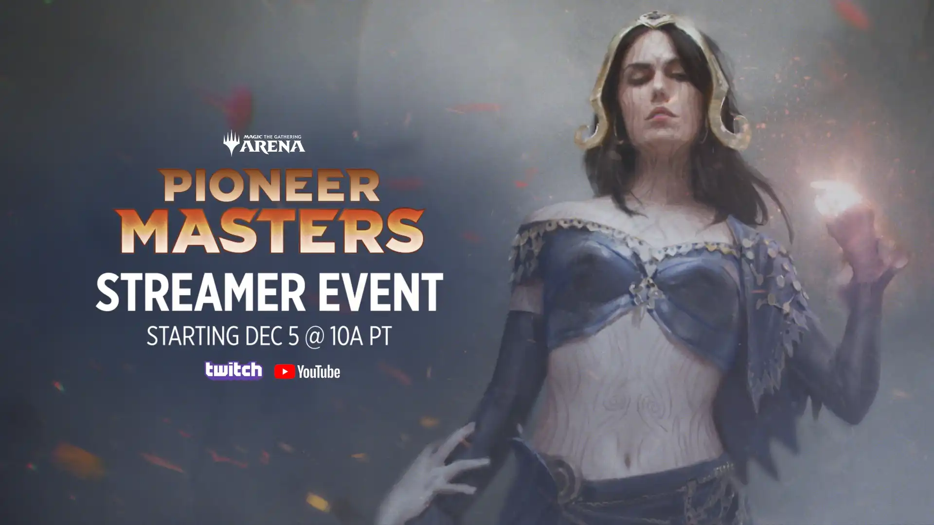 Pioneer Masters Streamer Event December 5–6