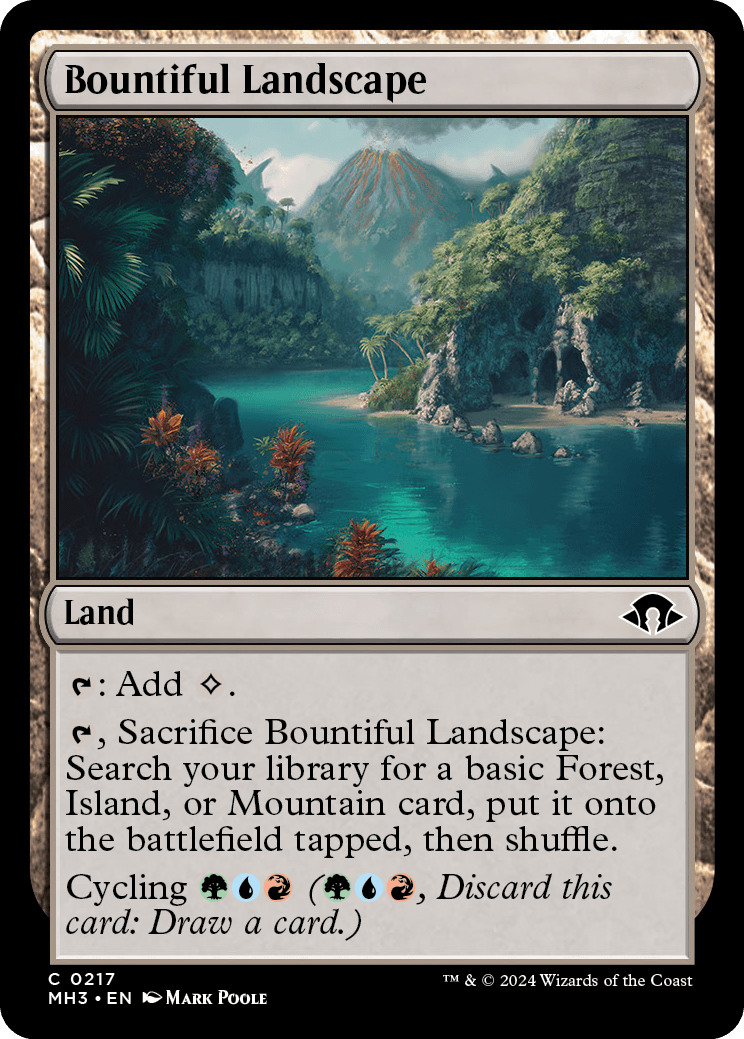 《豊潤地帯/Bountiful Landscape》 [MH3]