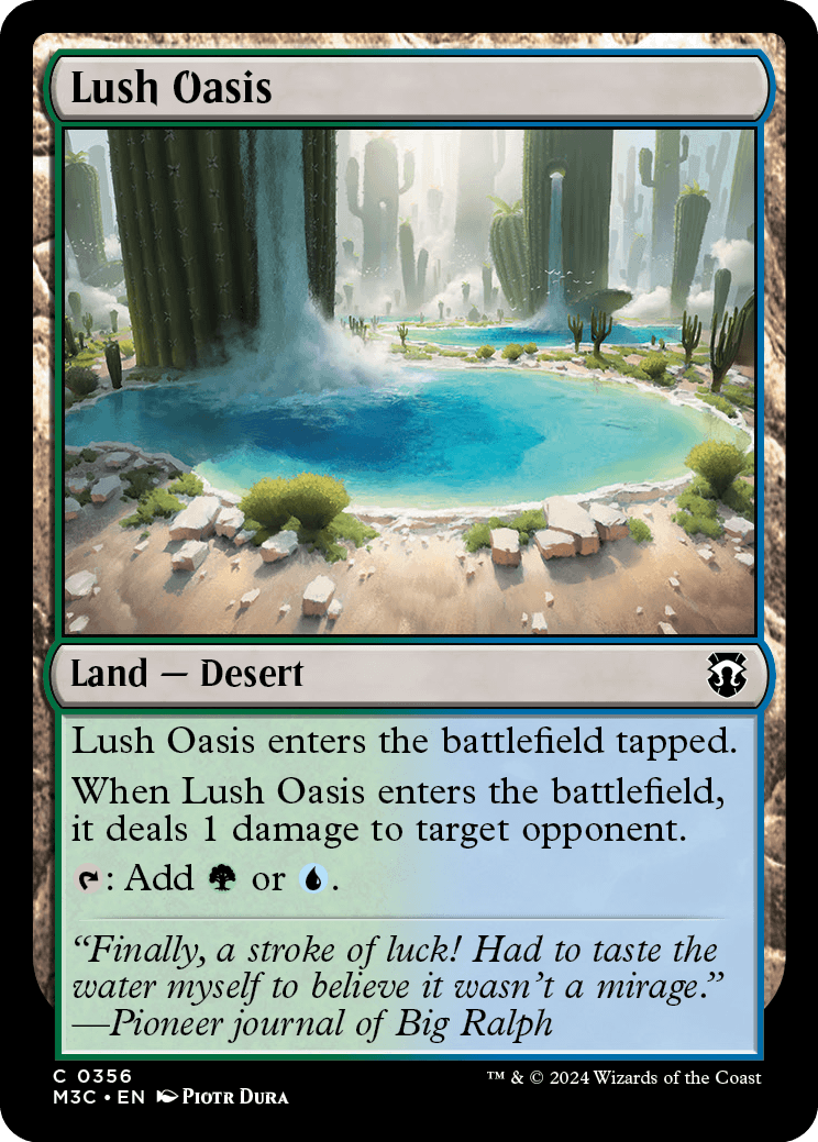 《瑞々しいオアシス/Lush Oasis》 [M3C]