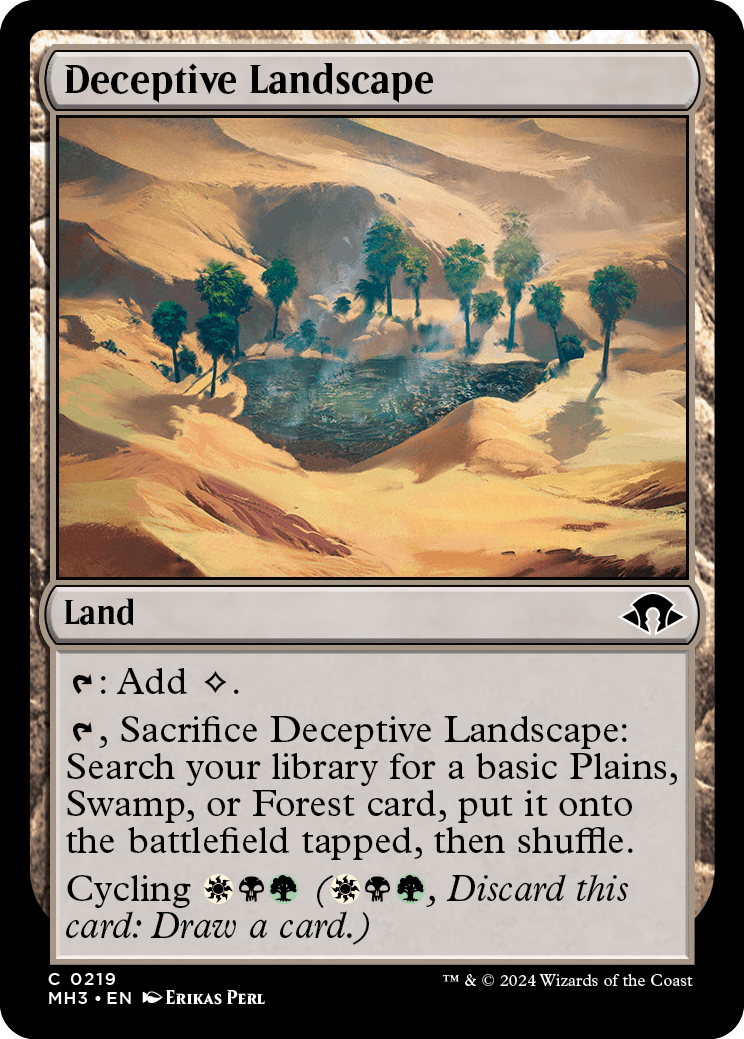 《欺罔地帯/Deceptive Landscape》 [MH3]