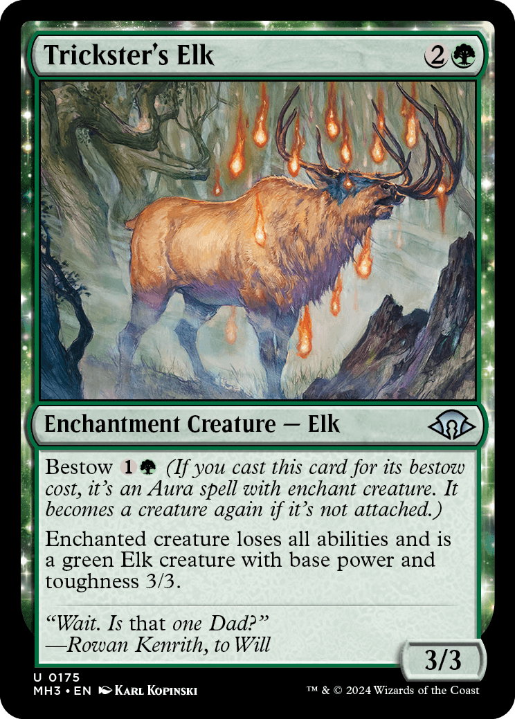 《トリックスターの大鹿/Trickster's Elk》 [MH3]
