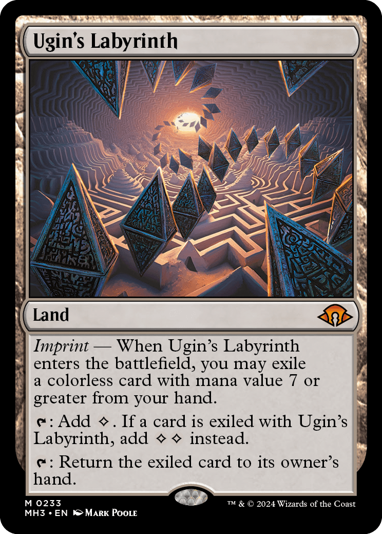 《ウギンの迷宮/Ugin's Labyrinth》 [MH3]