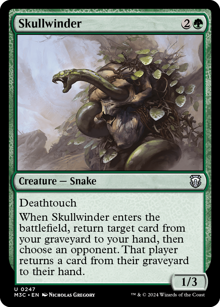 《髑髏蛇/Skullwinder》 [M3C]