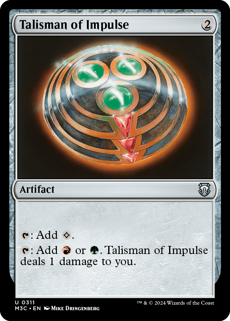 《衝動のタリスマン/Talisman of Impulse》 [M3C]