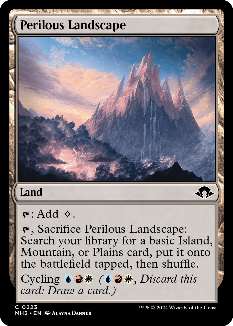 《危険地帯/Perilous Landscape》 [MH3]