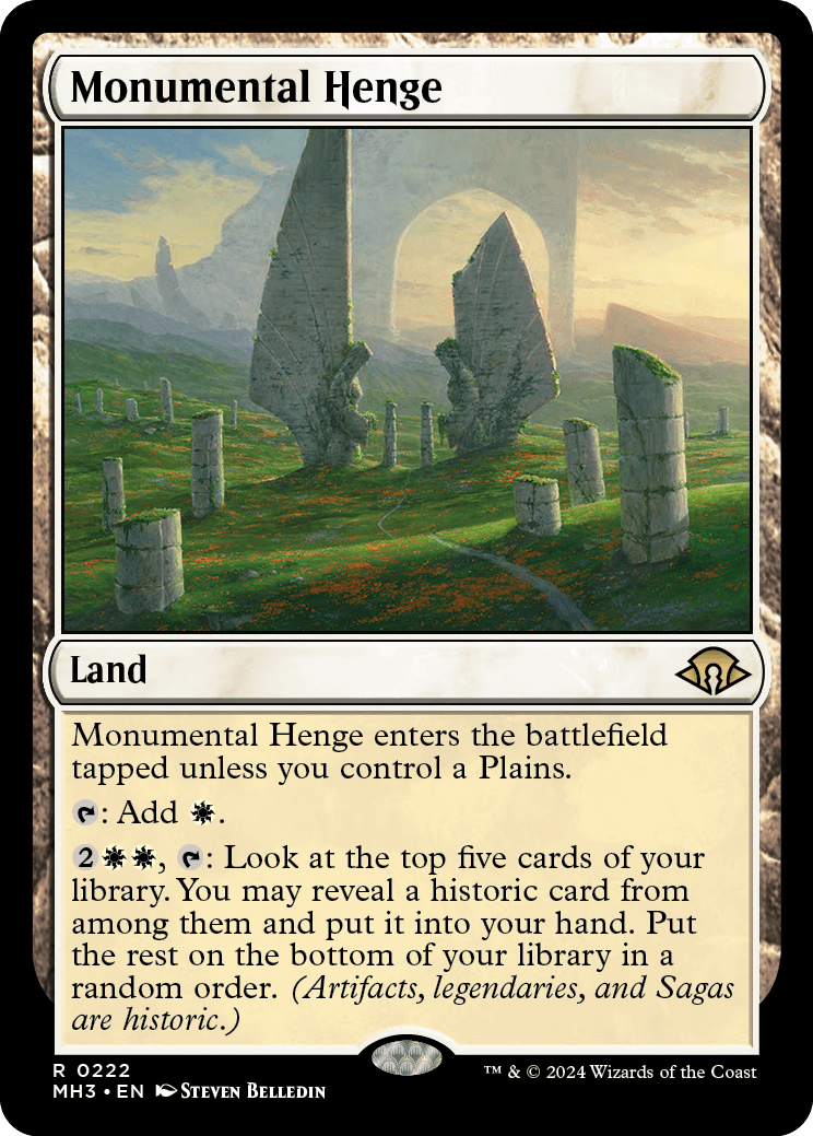 《記念碑的列石/Monumental Henge》 [MH3]