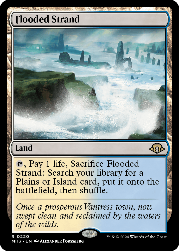 《溢れかえる岸辺/Flooded Strand》 [MH3]