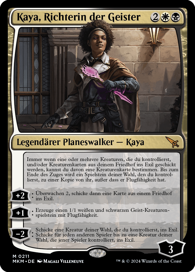 Kaya, Richterin der Geister