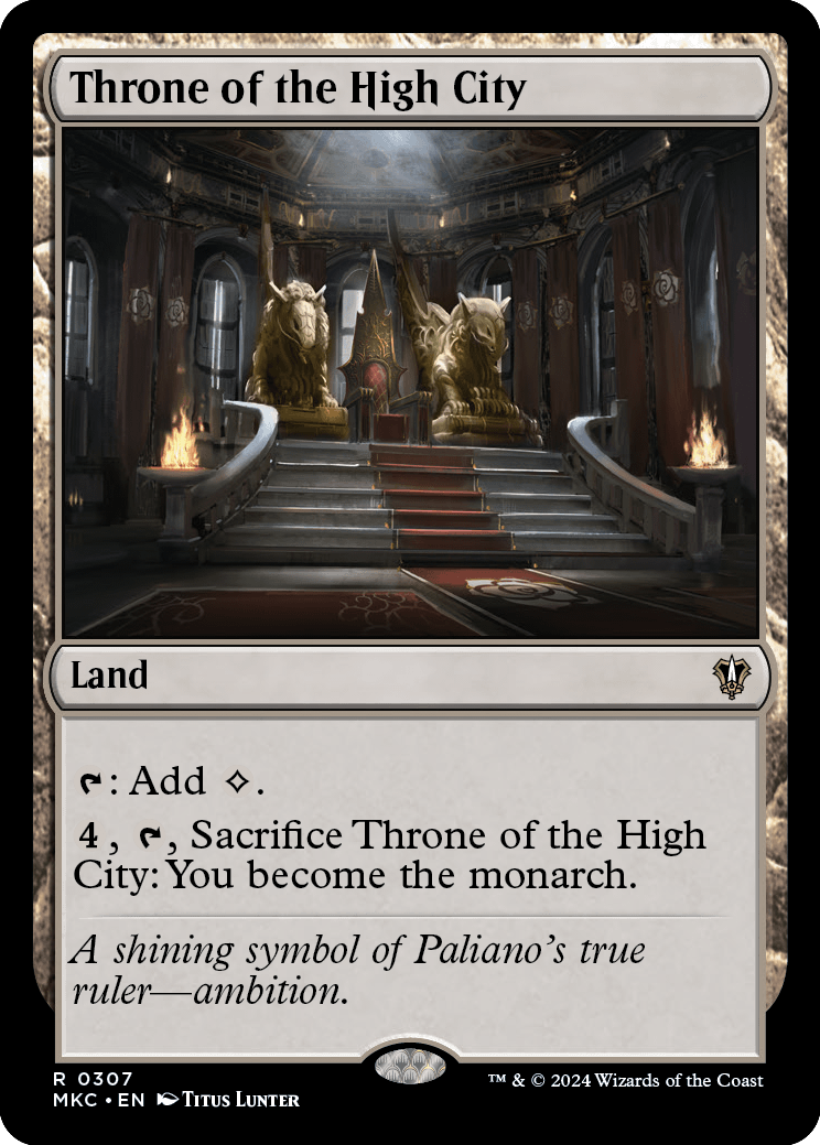 《高層都市の玉座/Throne of the High City》 [MKC]