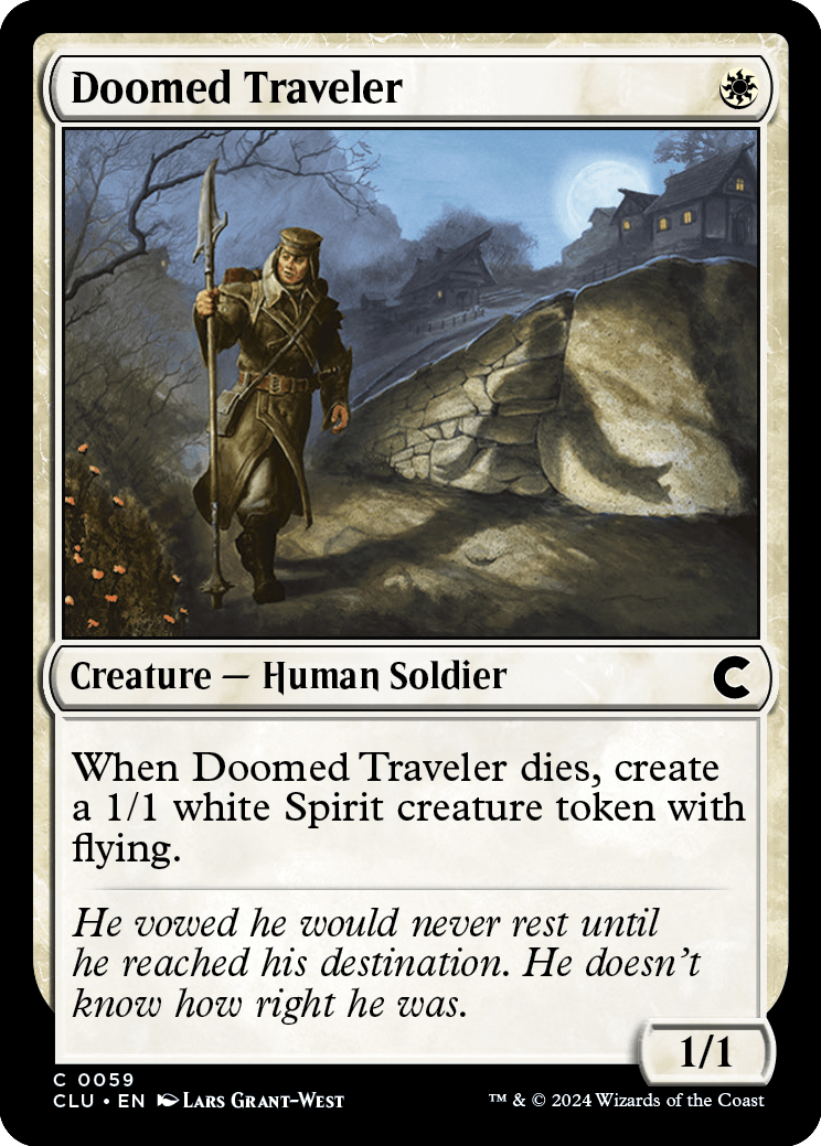 《宿命の旅人/Doomed Traveler》 [CLU]