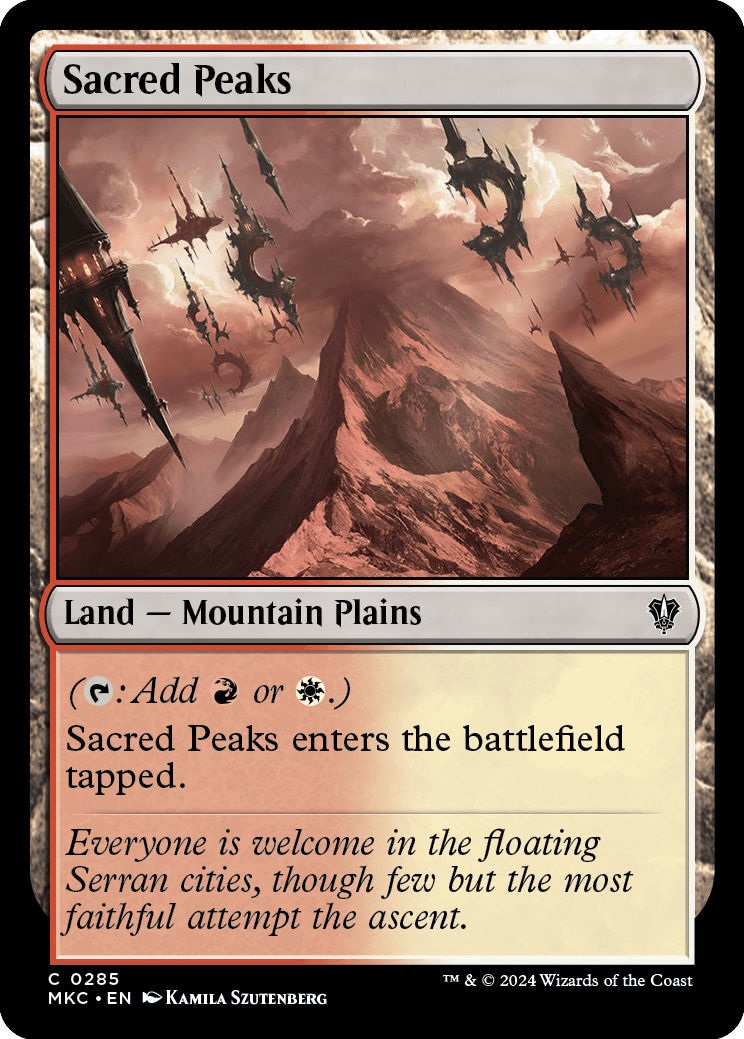 《聖なる峰/Sacred Peaks》 [MKC]