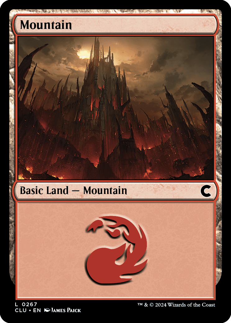 Gruul Clans 1 Mountain theme card