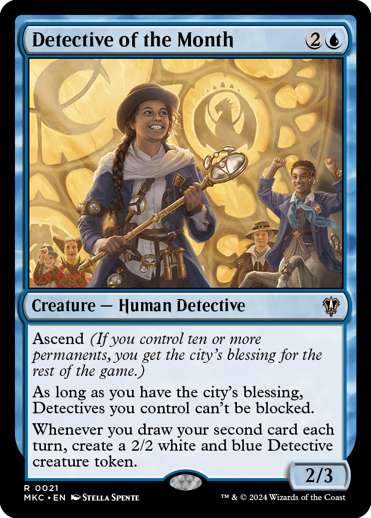 Detective of the Month