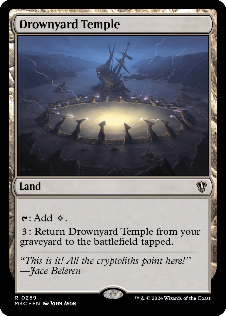 《溺墓の寺院/Drownyard Temple》 [MKC]