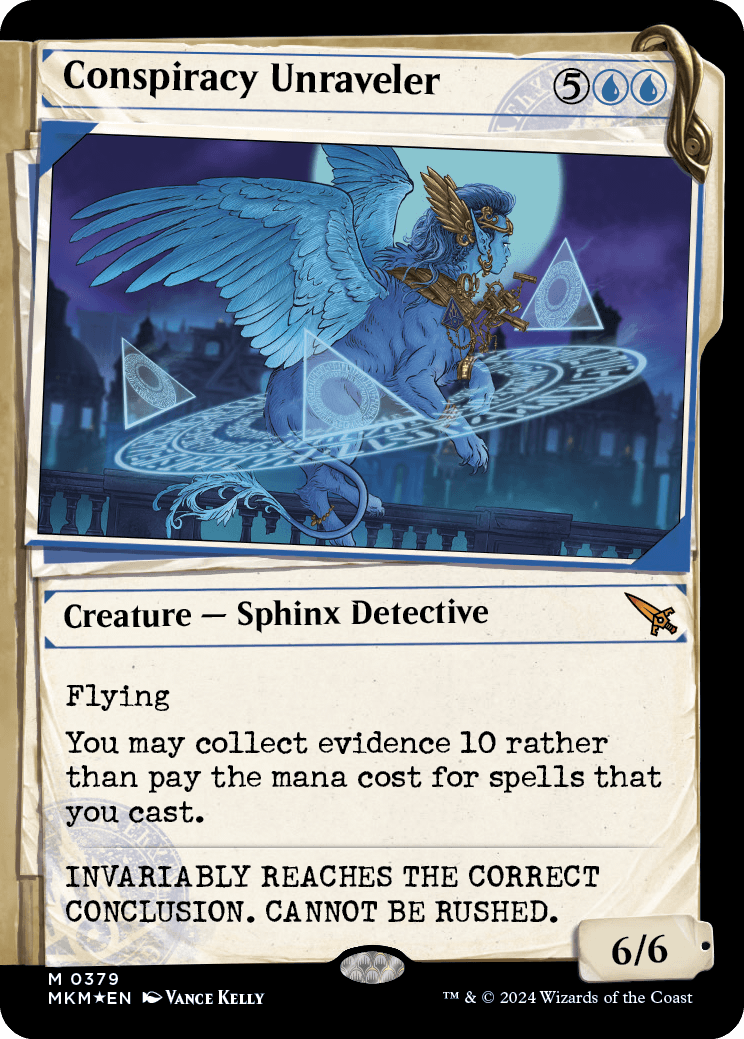 Conspiracy Unraveler (Invisible Ink)