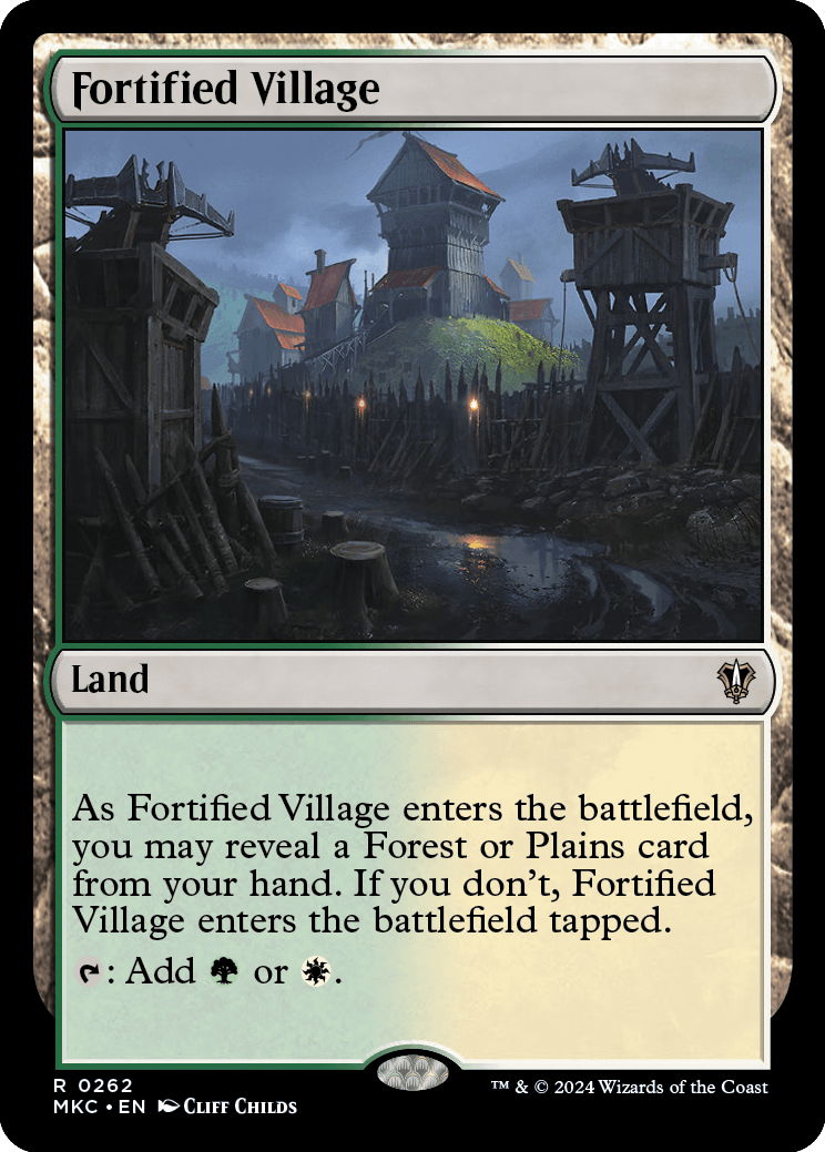 《要塞化した村/Fortified Village》 [MKC]
