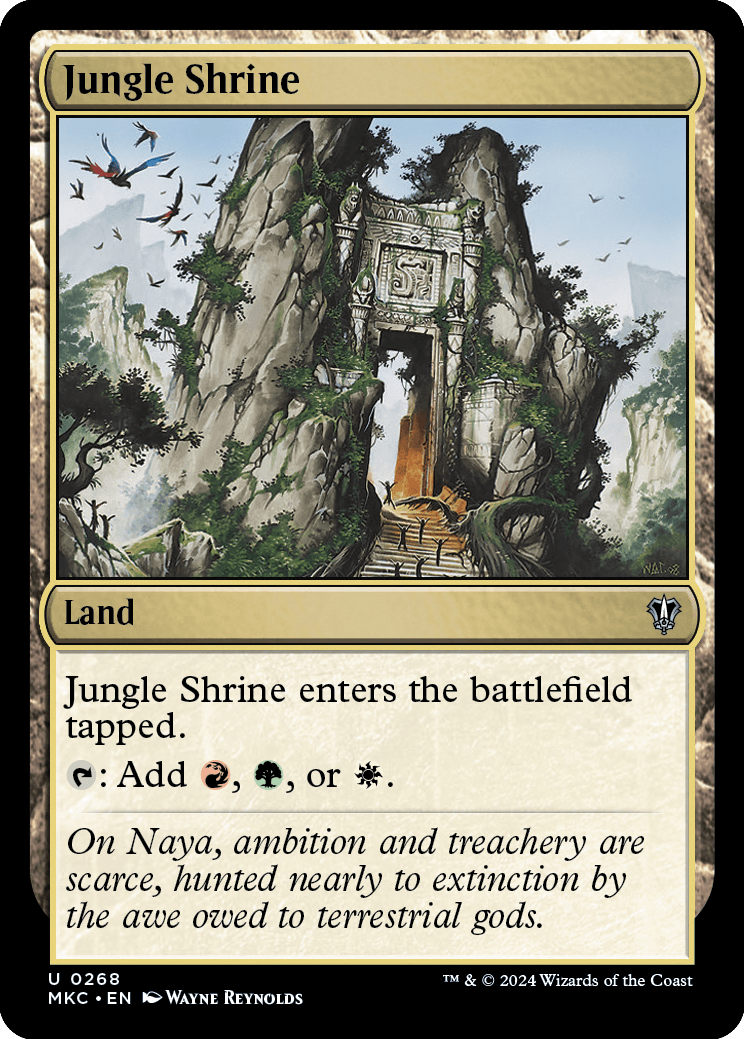 《ジャングルの祭殿/Jungle Shrine》 [MKC]