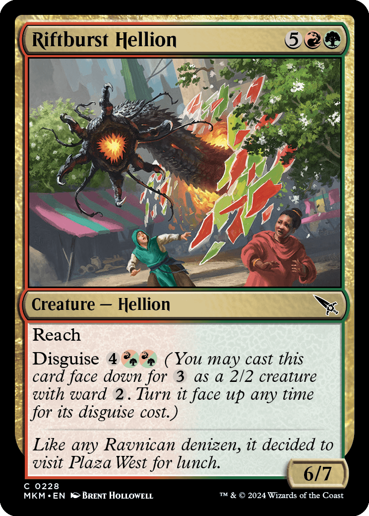 《裂け目破りのヘリオン/Riftburst Hellion》 [MKM]