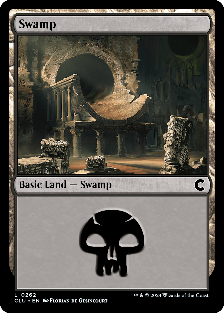 Golgari Swarm 1 Swamp card
