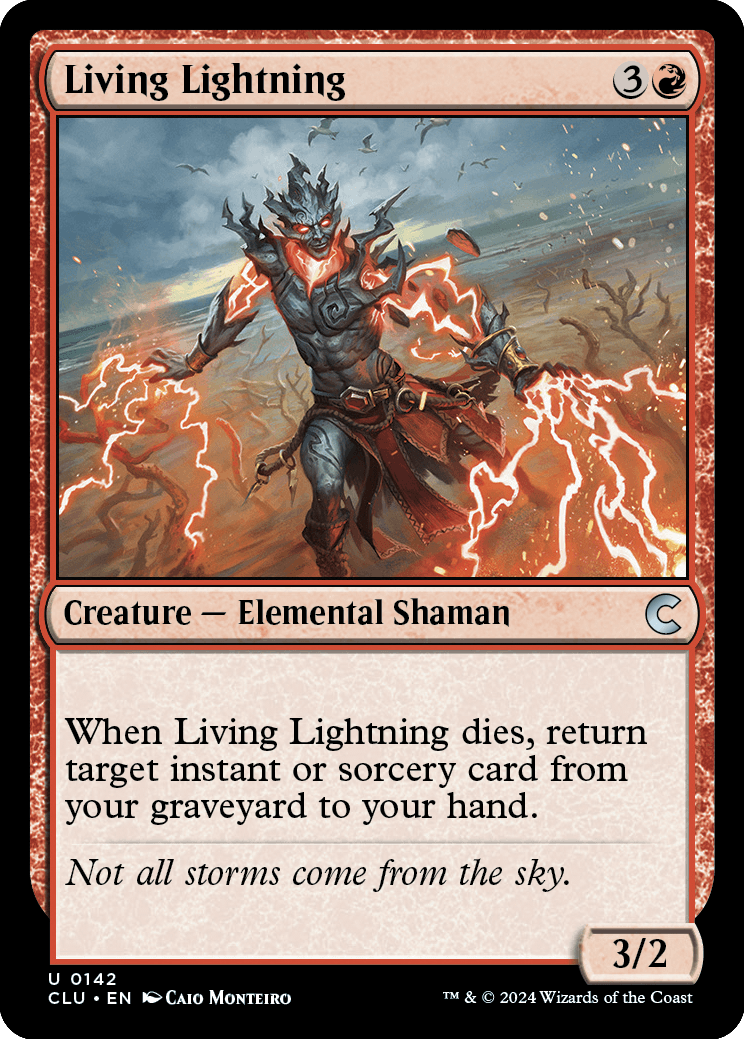 《生ける稲妻/Living Lightning》 [CLU]