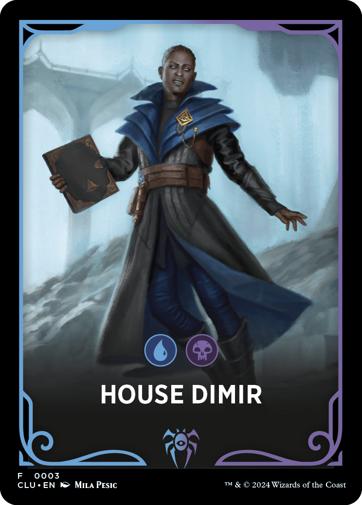 House Dimir 2 Ravnica Booster theme card