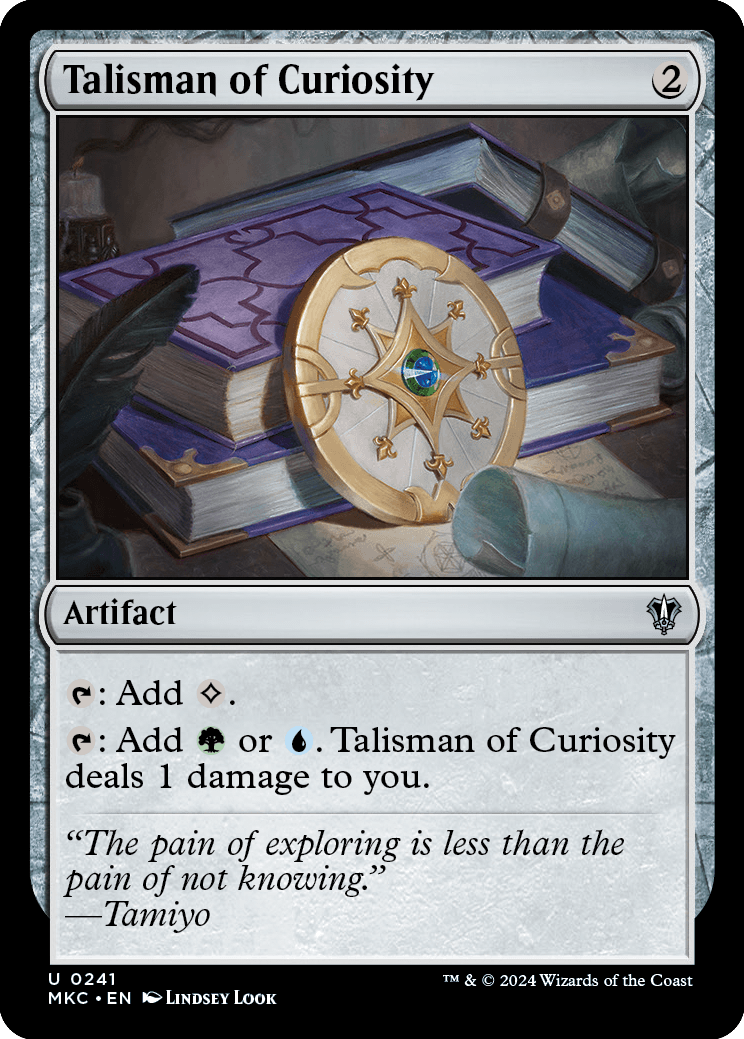 《好奇のタリスマン/Talisman of Curiosity》 [MKC]