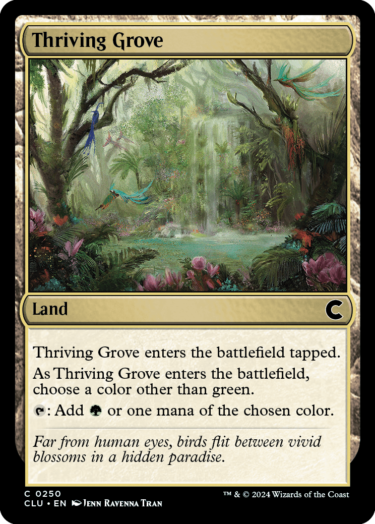 《興隆する木立/Thriving Grove》 [CLU]