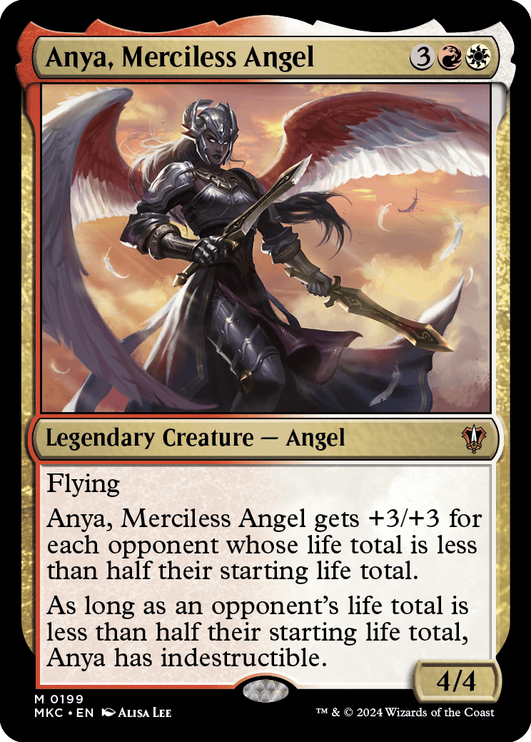 《無慈悲なる天使、アンヤ/Anya, Merciless Angel》 [MKC]