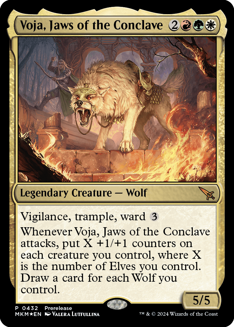 Voja, Jaws of the Conclave (PrereleasePack Promo)