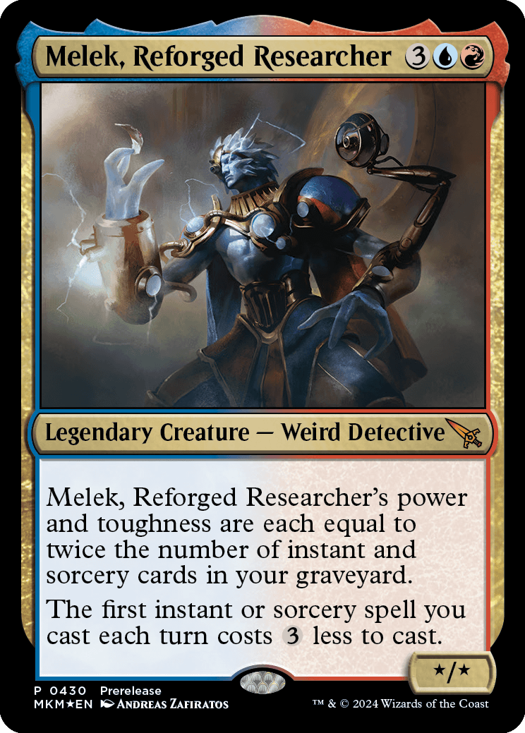 Melek, Reforged Researcher (PrereleasePack Promo)