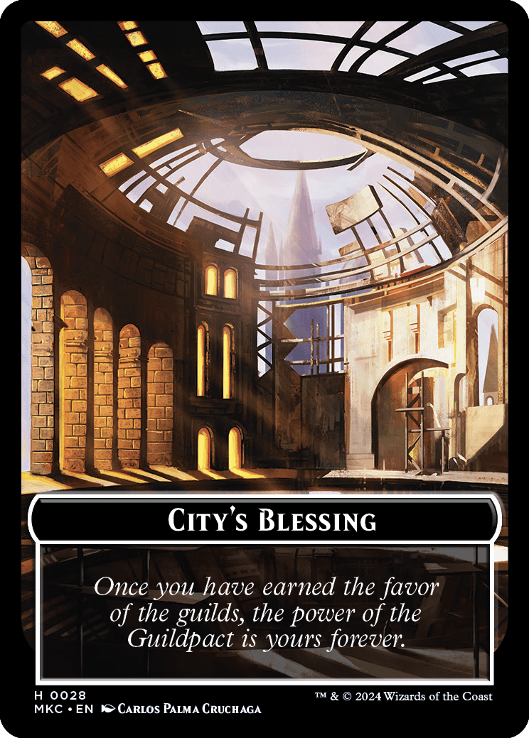 City's Blessing (carta de ayuda)