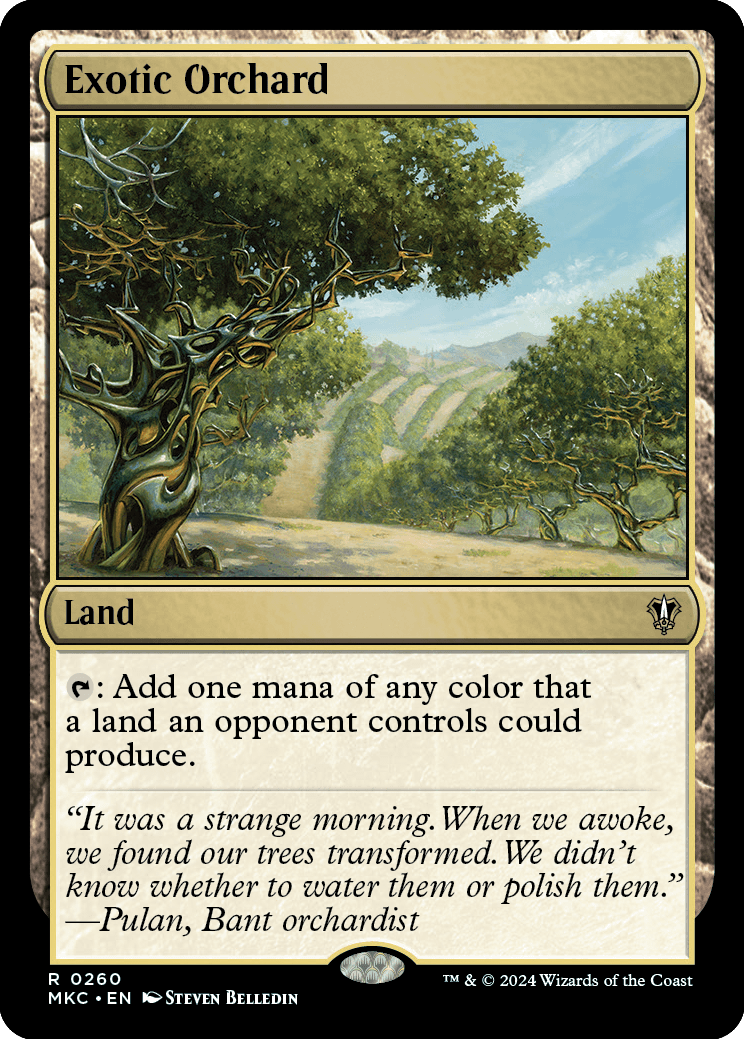 《風変わりな果樹園/Exotic Orchard》 [MKC]