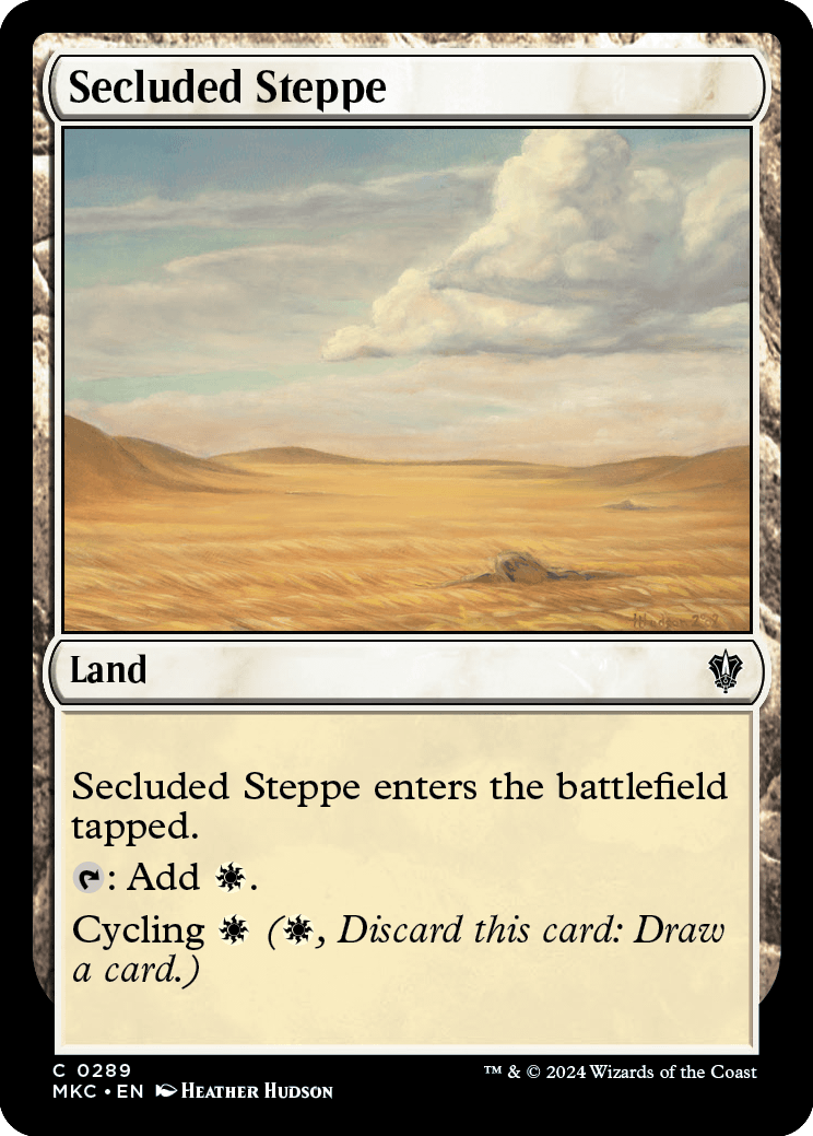 《隔離されたステップ/Secluded Steppe》 [MKC]